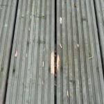 Debbie's Garden Decking after Squirrel attack Debbie's Garden Decking after Squirrel attack