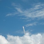 STS-120 (5) Full throttle the shuttle soars ever higher, and the noise is deafening.