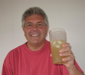 Iced Green Tea With Lime