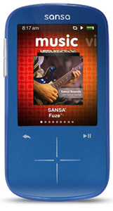 Sansa Fuze+ Hold Buttom Firmware Update