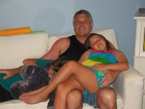 Exhausted after a long day
