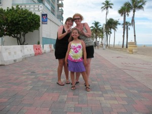 Hollywood Beach Boardwalk Florida
