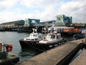 Poole Quay Lifting Bridge and Lifeboat Station Poole Quay Lifting Bridge and Lifeboat Station