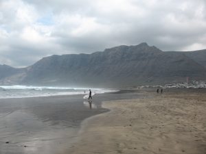Famara Beach Lanzarote